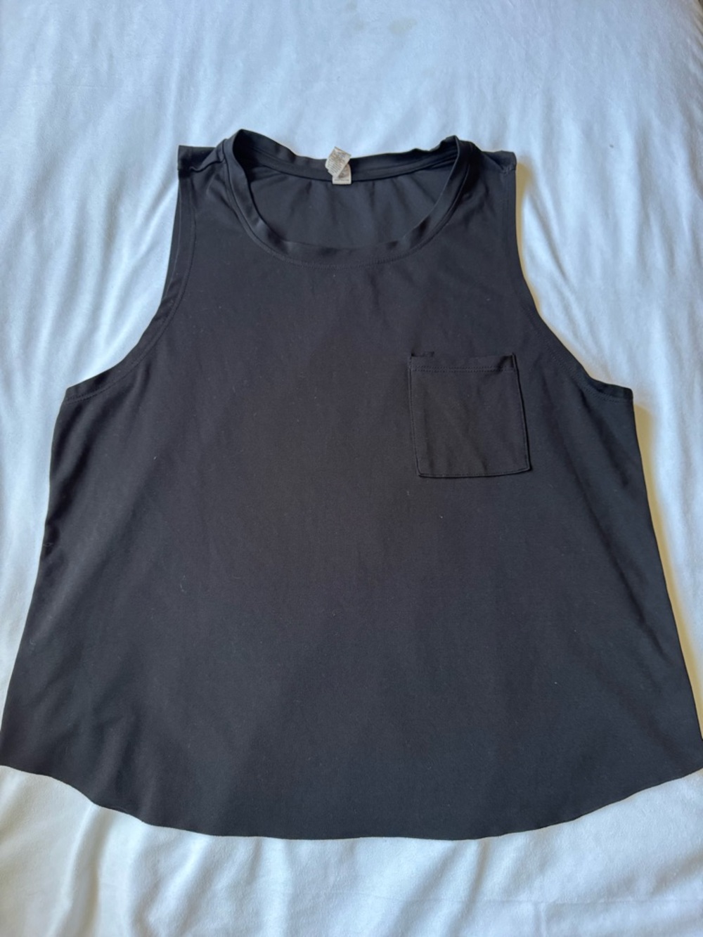 RBX Black Sleeveless Pocket Tank - Women's